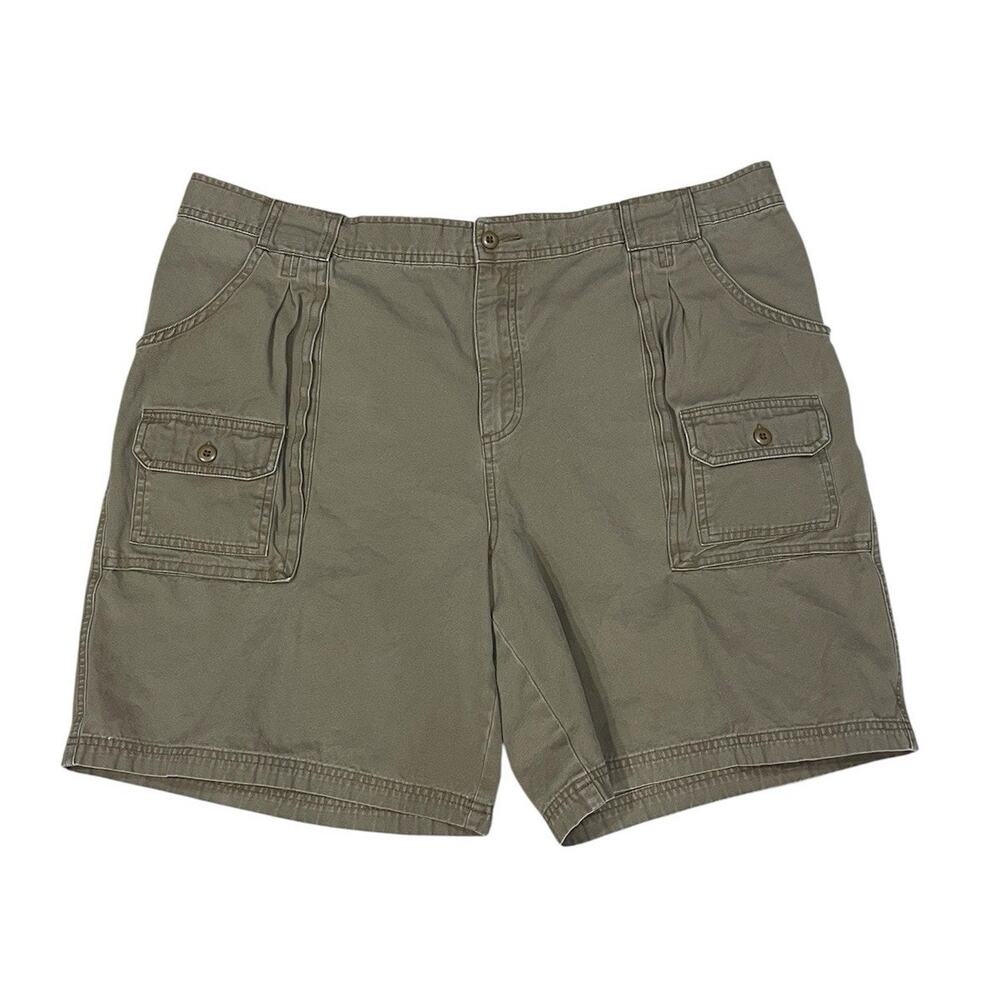 Cabela’s Outdoor Gear Men’s Tan Hiking Cargo Shorts Sz 42” Waist 100% Cotton